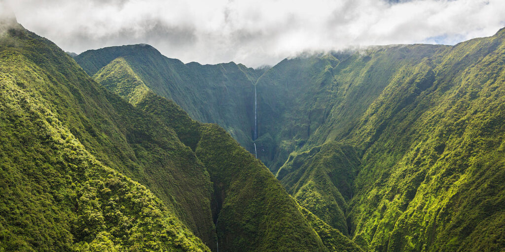 Maui vallei met waterval | vakantie Hawaii